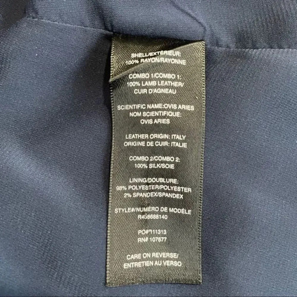 ALICE & OLIVIA Navy Mini Dress Extra Small - Picture 5 of 5